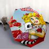 Personalized Name Candy Candy Print Umbrella - Automatic Open/Close, Eight-Rib Durable Frame, Automatic Folding Umbrella