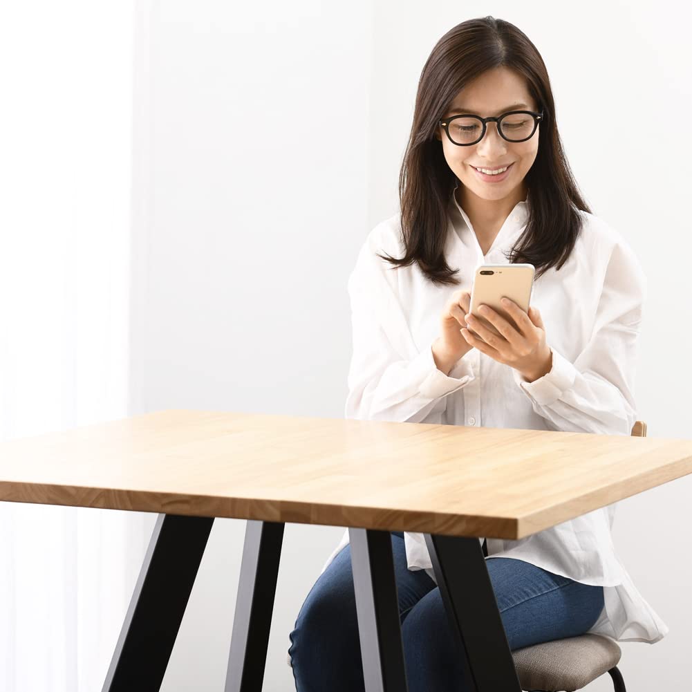 Очки для чтения Blue Light Cut Сделано в Сделано в Японии Wellington Boston Легкие очки Защита от ультрафиолета [Eight Tokyo] Мужские [Линзы Sabae] Женские 1.0