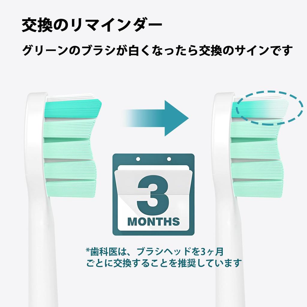 LINILEEA Совместимая с Philips Sonicare Сменная насадка для электрической зубной щетки для удаления зубного налета Совместимая с и Обычный набор из 8 щеток, Удаление, DiamondClean,