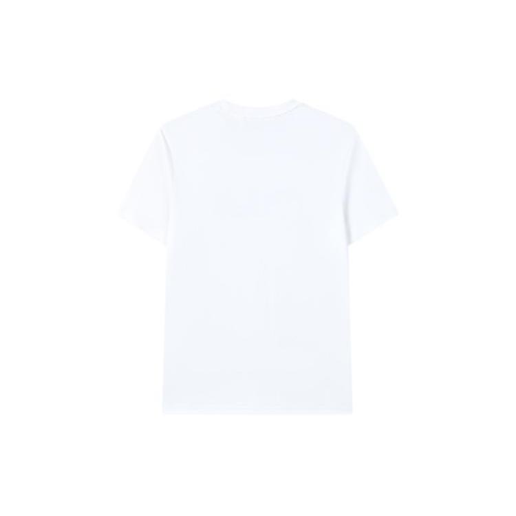FILA T Shirts Men's White Crew Neck Moderate Straight Fit F51M228175FWT
