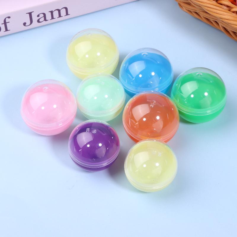 50PCS DIY Hollow Balls Plastic Ball Fillable Bauble Ornaments Home Party Gifts Box Decor Wedding Party Gifts