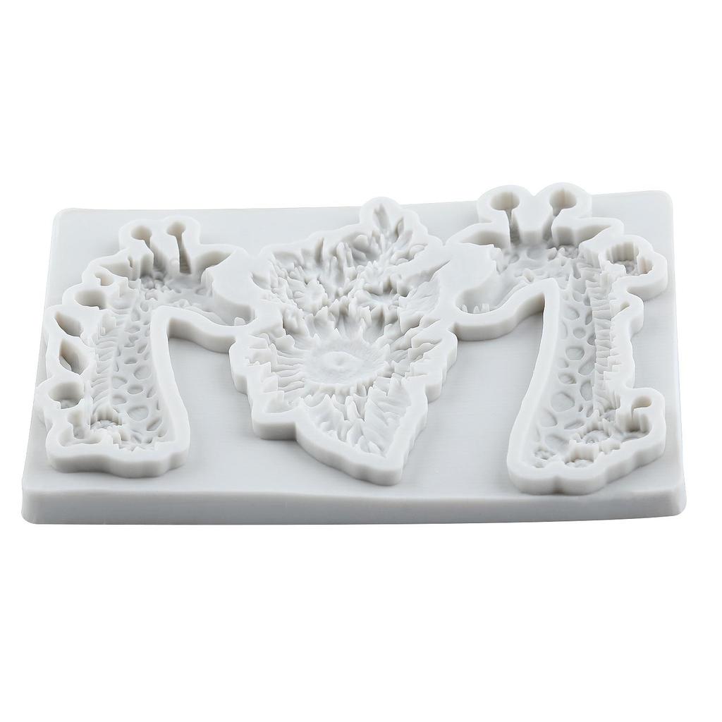 Giraffe Silicone Mold Daisy Flower Fondant Molds Cake Decorating Tools Theme Cake Dessert Decorated Chocolate Candy Mold