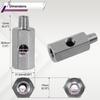 Для BMW Для VW Адаптер датчика давления масла из нержавеющей стали 1/8 NPT к линии подачи турбины Т-образный фитинг-адаптер для манометра с уплотнительным кольцом