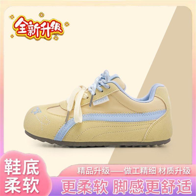 Весна мягкая кожа мягкая подошва дышащие увеличение повседневные и удобные новая спортивная обувь