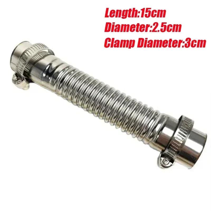 60 см - 300 см Воздушный дизельный автономный отопитель Выхлопная труба из нержавеющей стали Газоотводящий шланг Автомобиль Грузовик ФУРГОН