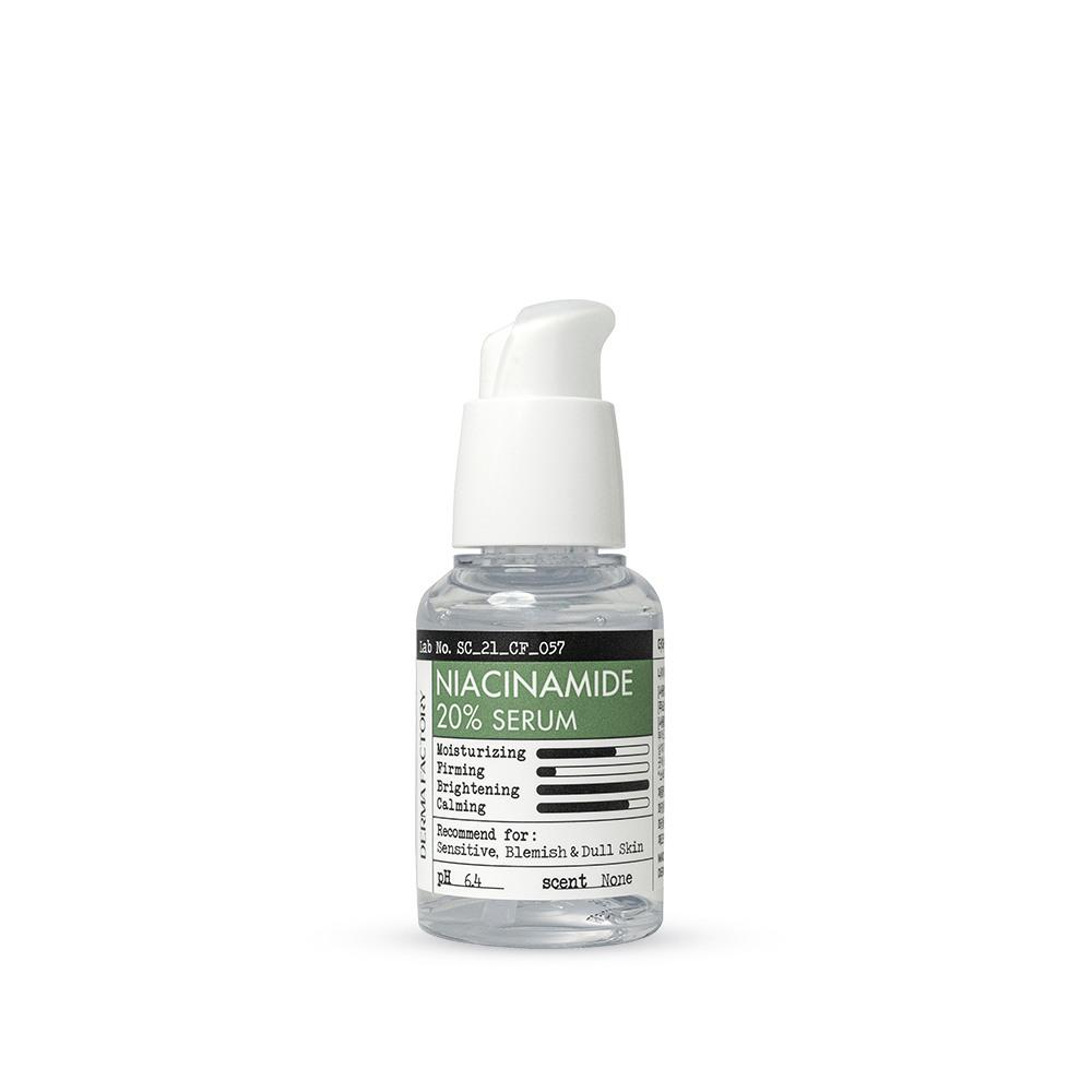 DERMA FACTORY Ниацинамид 20% Сыворотка 30мл