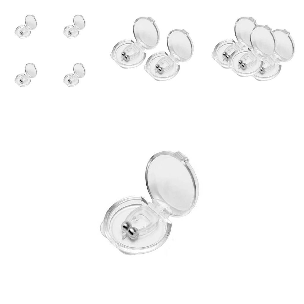 Силиконовый зажим для носа против храпа для тихого сна и облегчения храпа