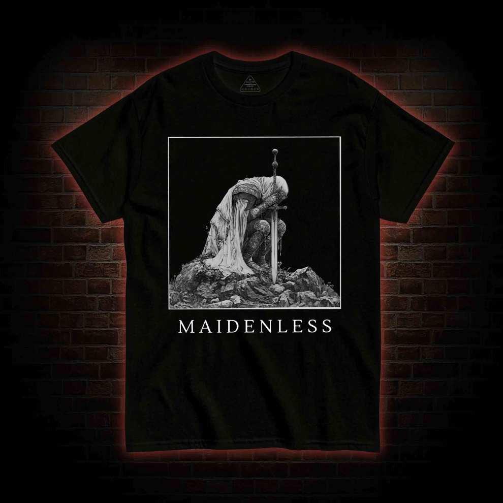 Maidenless T-Shirt | Elden Ring Video Game Funny Meme Tee Unisex Tee