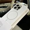 Роскошный чехол из жидкого силикона для iPhone 16E 16 15 14 Plus 13 12 Pro Max 11 для магнитной беспроводной зарядки Magsafe, противоударная накладка