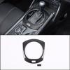 ABS carbon fiber pattern Central control gear panel frame cover For Mazda MX-5 ND/Fiat 124/Abarth124 2016+ Car accessories