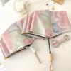 Inflorescence | Oil Painting Umbrella For Women With Sun And Rain, Small And Portable Sunshade, Fully Automatic Sun Umbrella Sun