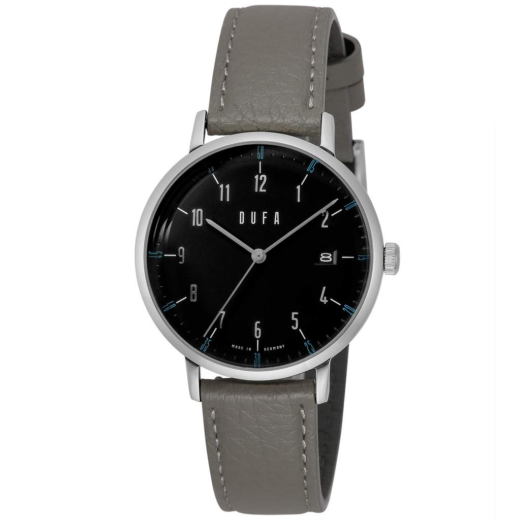 Watch Breuer Automatic Black Dial Gray Stainless Steel Automatic Winding 38MM Germany Watch [Duffa] DF-9011-0A [Item]
