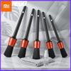 5 In 1 Car Cleaning Brush Set Interior Detailing Tools for Upholstery Leather Vents Auto Care Accessories