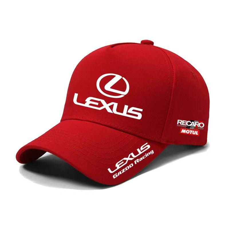 Lexus premium cotton hat, Lexus car enthusiast club customized baseball hat, outdoor dome curved brimmed sun hat AEL1