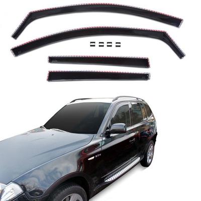 Déflecteurs D'air BMW X3 E83 (2003-2010), Aérodynamique, Teinté Noir, Montage Facile