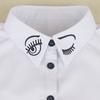 Fashion Women Detachable Collar Shirt Fake Collar White Decoration Ladies False Collar Necklace Dress Lapel Blouse Top