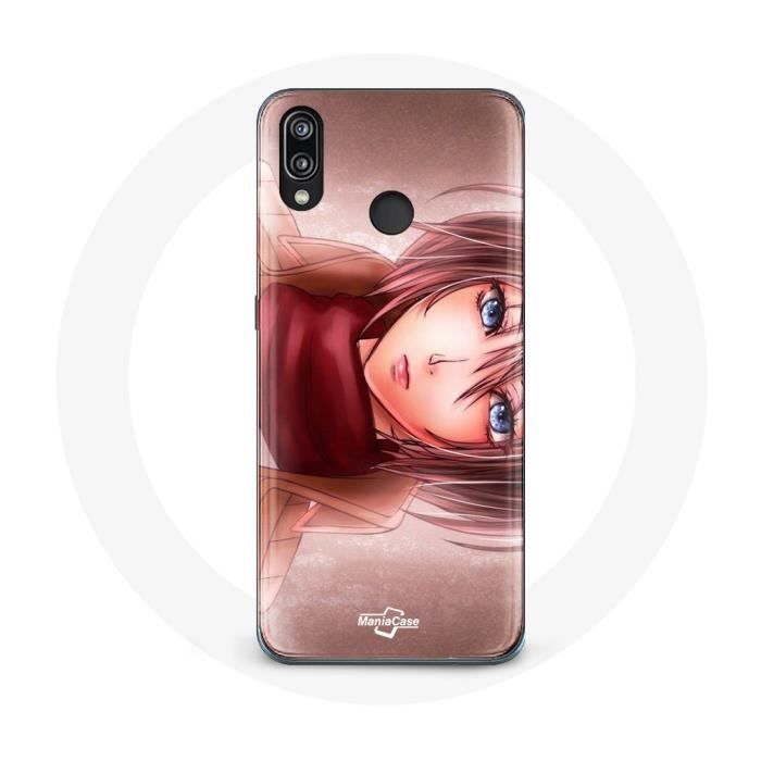 Coque pour Huawei P20 Lite Mikasa Ackerman Attaque des Titans Anime Série Japanese
