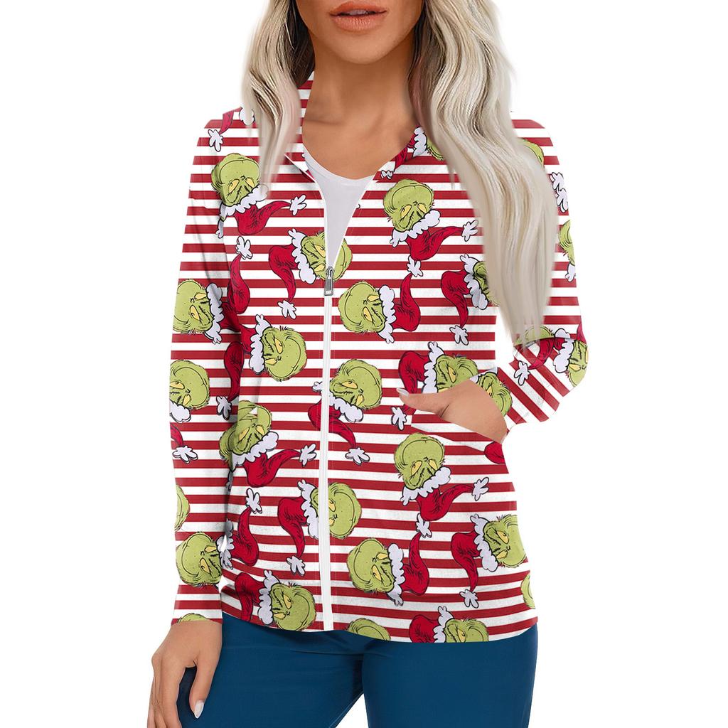 Женский однобортный защитный комбинезон с длинным рукавом и карманом, рабочий воротник-стойка, кардиган, куртка, топ