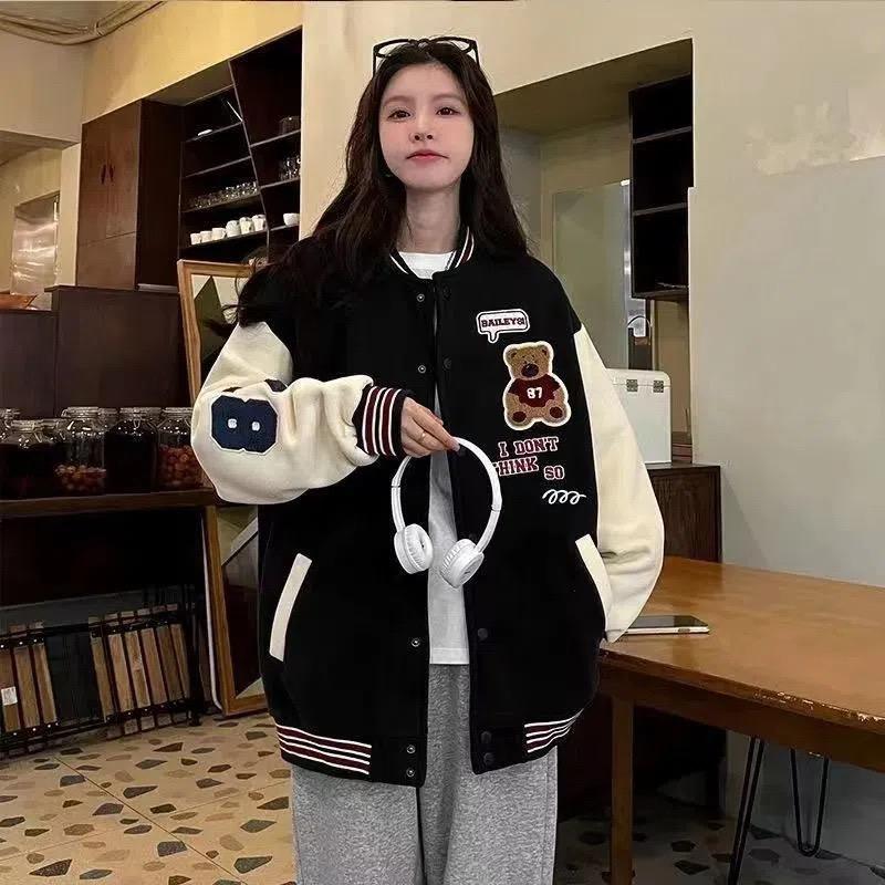 Бейсбольная форма, женская куртка на весну и осень