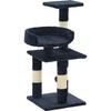 VidaXL Cat Tree with Sisal Scratching Posts 65 Cm Blue