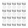 20 Pairs License Plate Screw Caps with Washers, Black Plastic License Plate Bolts, Universal Anti-Theft Licenses Plates Frame Screw Cover Caps for