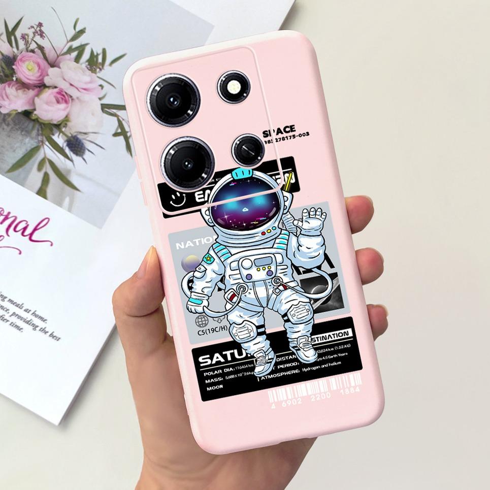 For Infinix Note 30i Note 30 Pro 30 vip Note30 4G 5G Phone Cover Moon Night Cartoon Cool Style Soft Silicone For Note30i Bumper