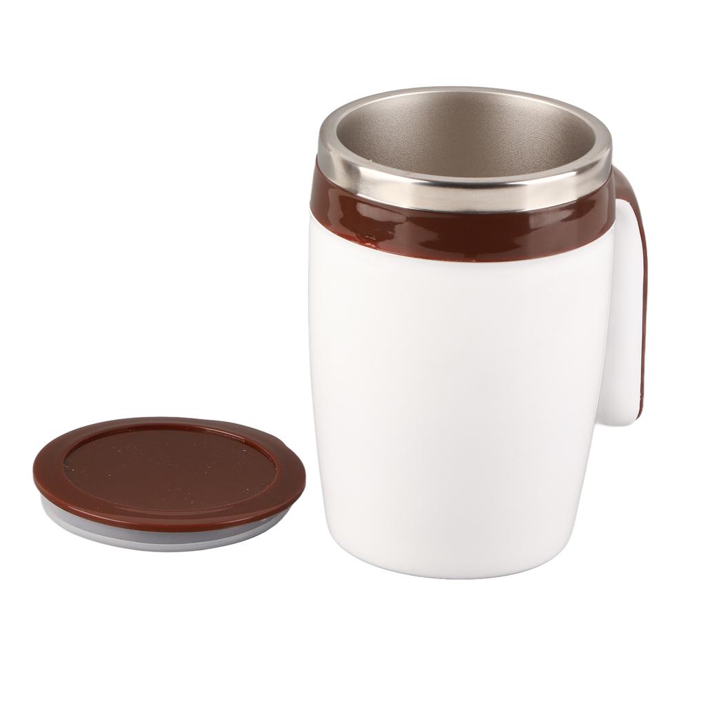 Магнитная автоматическая кружка для помешивания из нержавеющей стали, электрическая чашка для смешивания кофе, емкость 380 мл