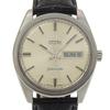 Часы Seamaster Day Date кал. 752 Серебристый циферблат Нержавеющая сталь/Тисненая кожа Механические Автоматические Аналоговый дисплей Мужские Б/У