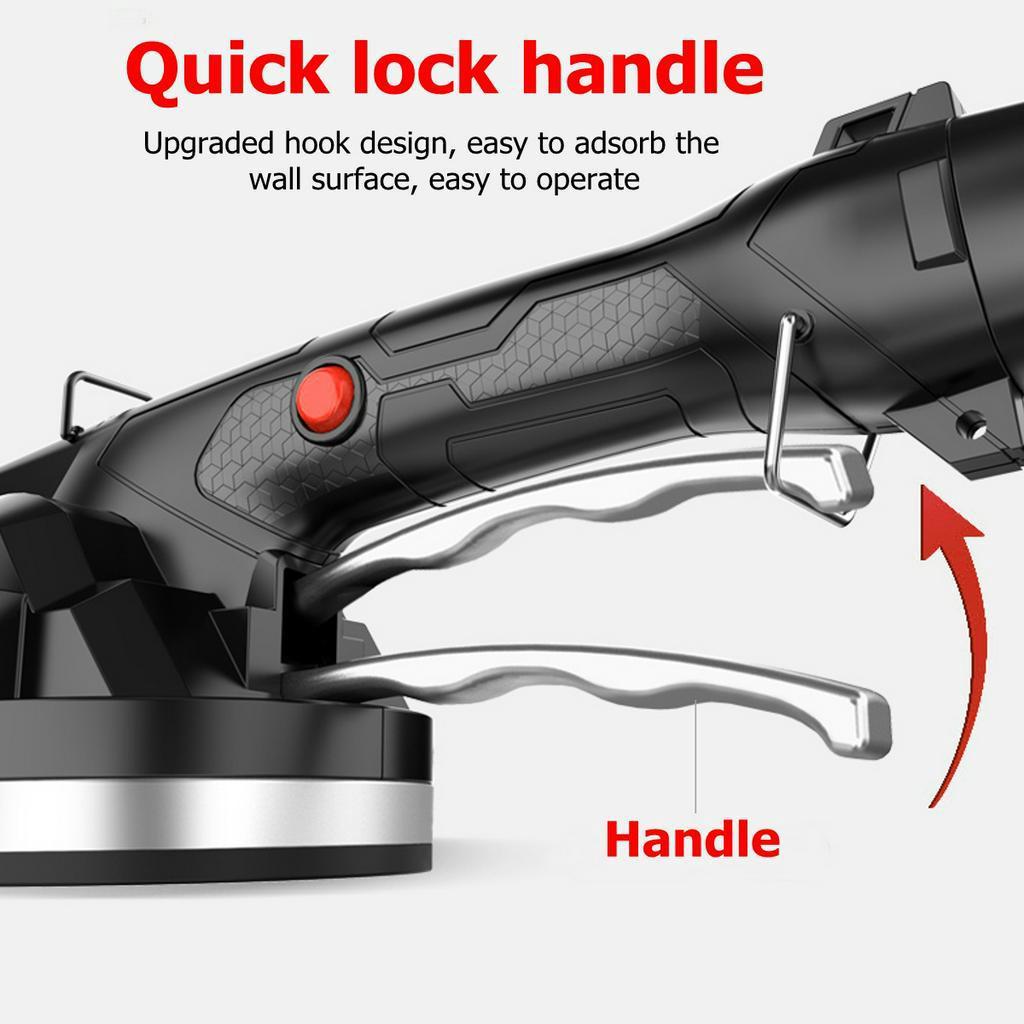 600 Вт 3000 мАч Плитка Плитка Машина Регулируемая может присосать 100 кг Инструмент для укладки пола Присоска для плитки Пол Стена +2 Аккумулятора + Сумка