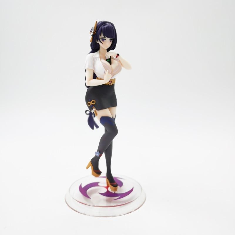 Аниме Genshin Impact Фигурка Генерала Грома Коллекционная Модель Игрушка Подарки