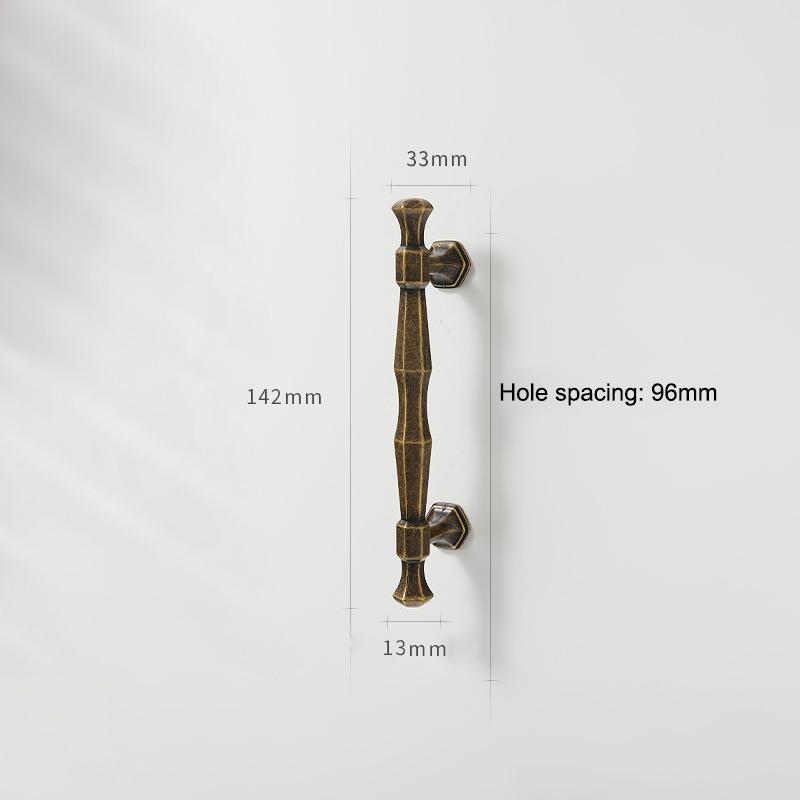 Upgrade with Solid Zinc Alloy Vintage Drawer Pulls for a Timeless Antique Brass Look
