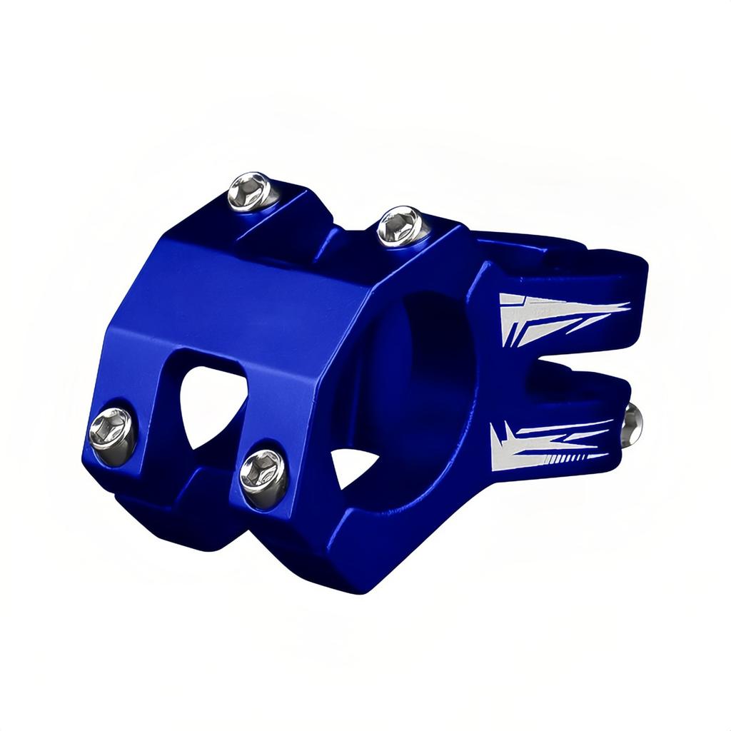 31.8 Вынос 45мм Велосипедный вынос Wake Вынос для горного велосипеда Короткий вынос руля для большинства, шоссейного велосипеда, , BMX, фикс-гира, велоспорта (Алюминиевый сплав, Черный Синий