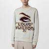 Louis Vuitton Толстовка мужская светло-зеленая 1ABYJU