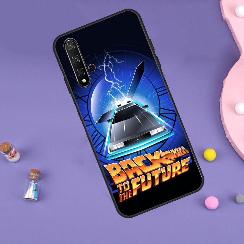 Назад в будущее Машина времени Funda для Huawei Nova Y91 Y90 Y70 Y60 Y61 9 10 SE 11i 8i 7i 3i 5T P30 P40 Lite P60 Pro Чехол