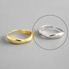 Xiaomi 925 Sterling Silver Simple Ring For Women Fine Jewelry Finger Adjustable Open Vintage Ring For Party Birthday Gift