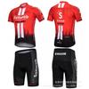 Men Women Cycling Jersey Set Short Sleeve Quick Dry Breathable Bike Riding Outfit Sports Apparel