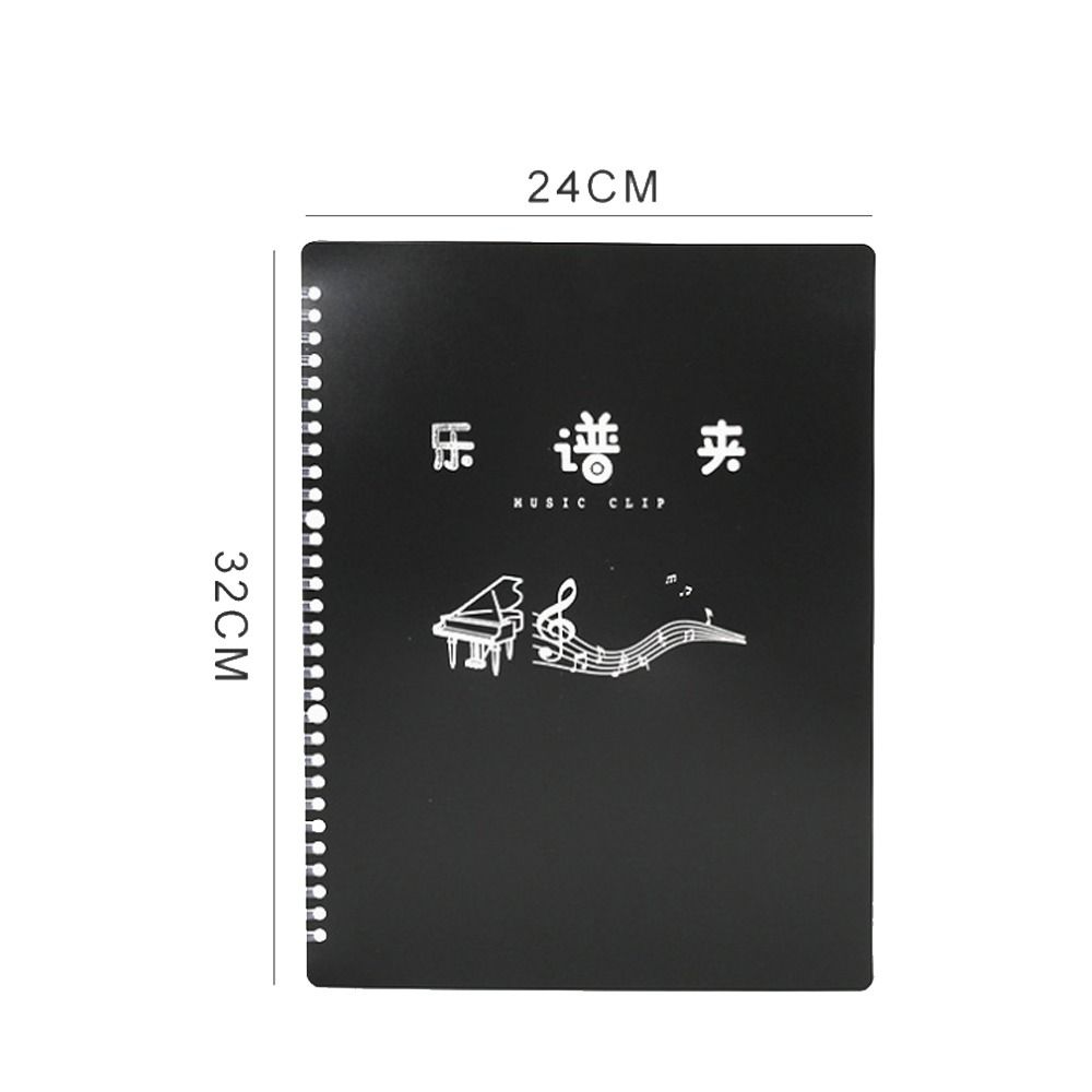 Creative Loose Leaf Notebook Fashionable Budget Binder Multi-purpose Sheet Music Folder Gift