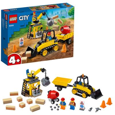 LEGO City Стройплощадка Бульдозер 60252