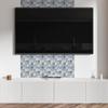 Set of PVC Tiles with Decor for Kitchen or Bathroom Decorative Tile Patterns 20x20x20 cm