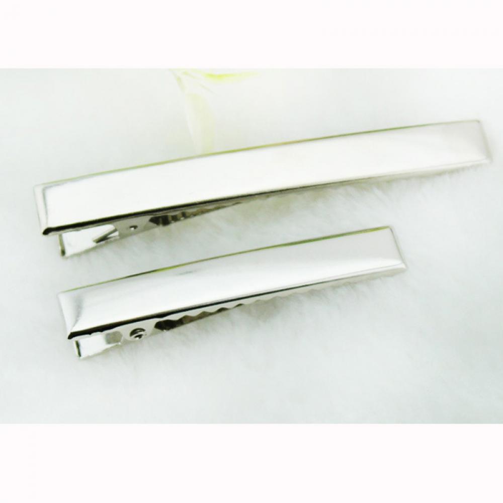 10 шт. горячая распродажа зубчатые банты плоские шпильки заколки для волос металлические