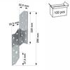 Rafter-Purlin Connector Spf290L 290Mm Left