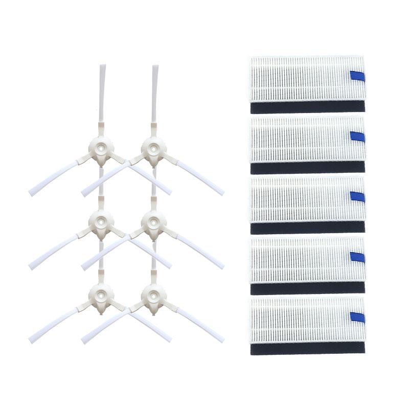 Запасные части фильтра боковой щетки для робота-пылесоса Tefal Rowenta Explorer/X-plorer 20 40 50 Serie Smart Force