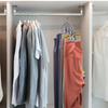 1pc Curved Shape Hanger, Metal Pants Hangers, Pants Hanger With 10 Clothespins, Space Saving Hanging Hangers, Closet Organizer W/Rubber Coated,