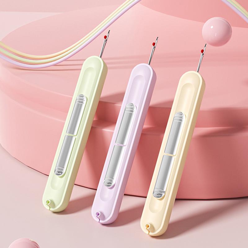 2 в 1 Нитевдеватель Вспарыватель швов,Автоматический нитевдеватель,Мини ручной нитевдеватель для швейной машины