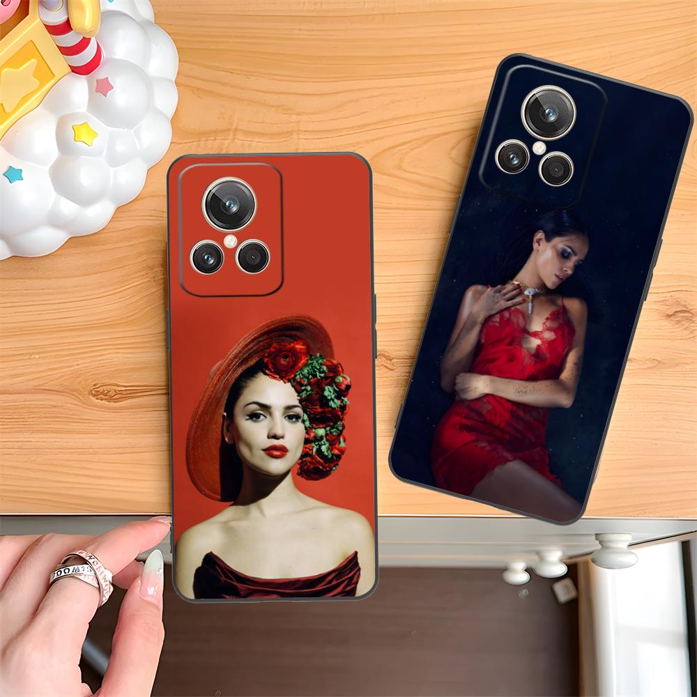 Модный матовый чехол из ТПУ Eiza Gonzalez для мобильного телефона Realme GT 8 Neo Pro C75 73 71 C67 65 C55 53 C35 31 C20 15 Цветной чехол