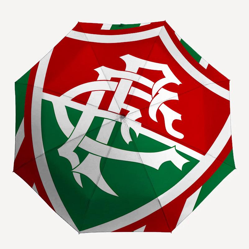 Flamengo, Badge Automatic Opening and Closing, 8 rib Structure Portable Umbrella, Suitable for Men and Women in All Seasons Perfect Gift fo