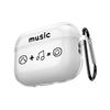 Подходит для AirPods 1AirPods 1/1/1 Apple Bluetooth Гарнитуры Чехол Чехол Музыка Эмодзи Граффити