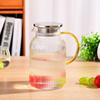 Холодный чайник с ручкой Бутылка для воды Домашний кувшин для напитков Большая вместимость Чайник для холодного заваривания Изысканная стеклянная посуда Кухонные аксессуары