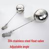 Высокотемпературный высоконапорный поплавковый клапан из нержавеющей стали 304 для градирен и водяных баков