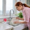 Держатель для губки для раковины Забавный дизайн с писсуаром Настольная подставка для губки для посуды Экономия места для дома Ванной Туалета Столешницы Квартиры Влажный